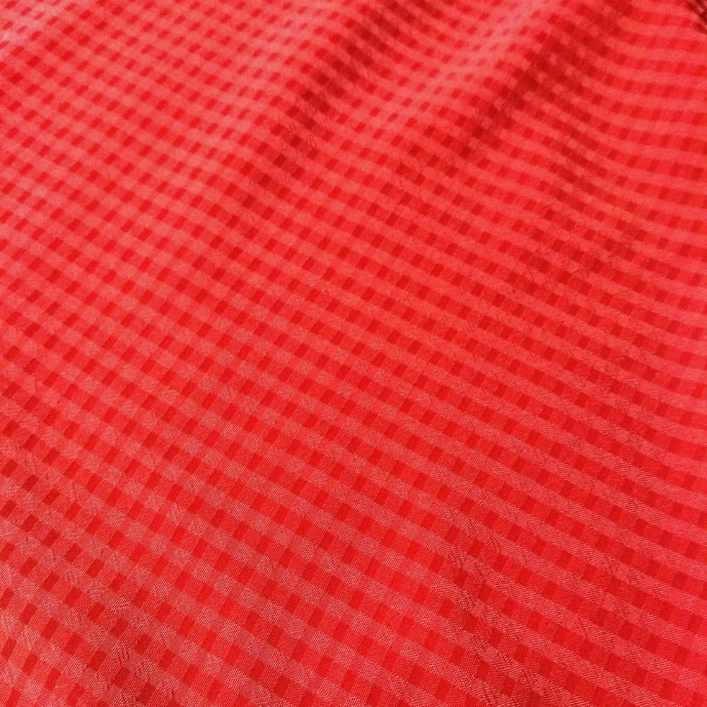 Women's Ruffle Sleeve Check Patterned Dress XS - Picture 4 of 6